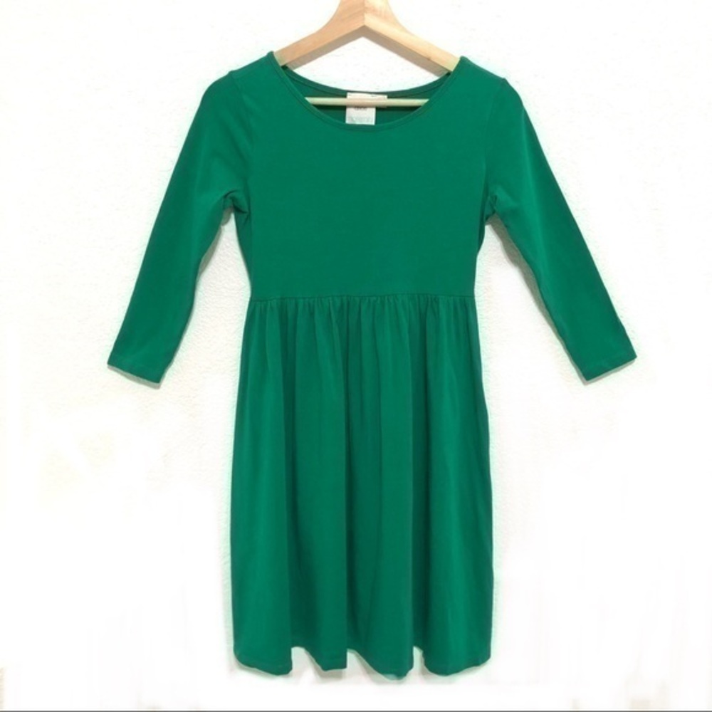 ASOS KELLY GREEN HALF SLEEVE CASUAL MATERNITY DRESS S 4